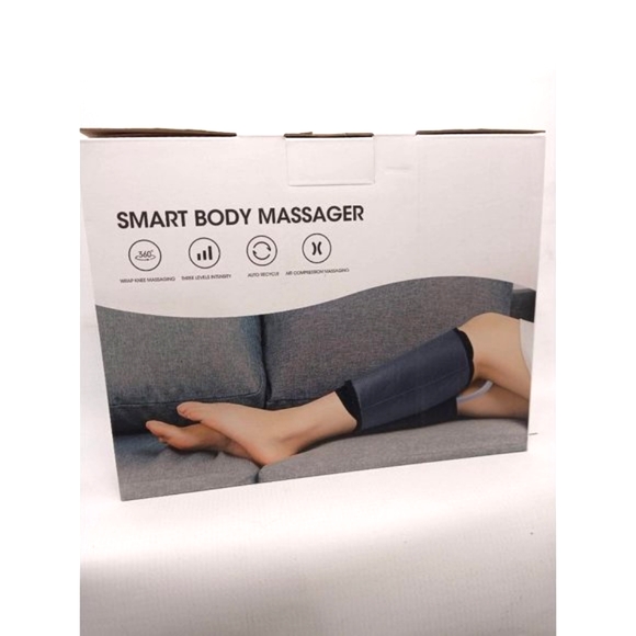 Rechargeable Massager Circulation Air Compression Calf Knee Arm Body Wraps Pair - Picture 2 of 7